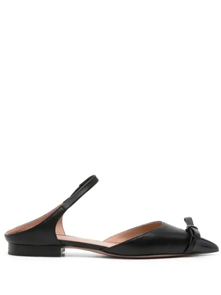 Malone Souliers балетки с бантом, черный