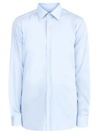 Классическая рубашка из эластичного поплина Albini
