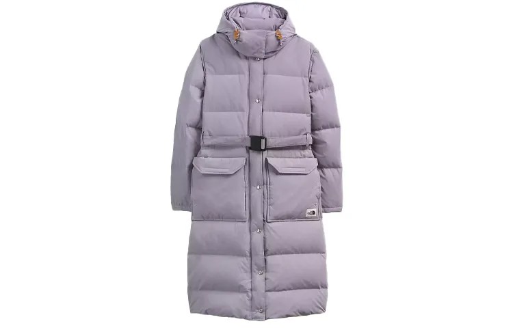 Пуховик женский сиреневый The North Face