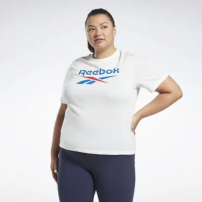 Женская футболка Reebok Identity (большие размеры)