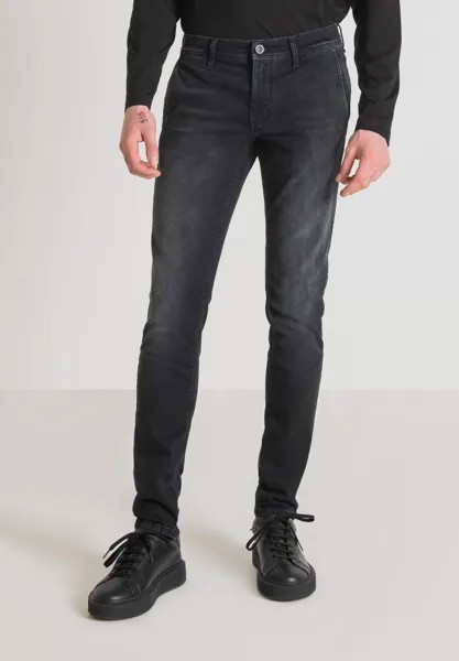 Джинсы узкого кроя Mason Skinny Fit Jeans Antony Morato, черный