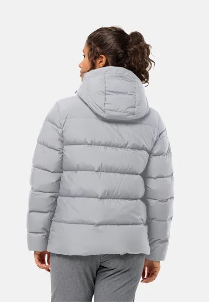 Пуховик FROZEN PALACE Jack Wolfskin, пестрый светло-серый