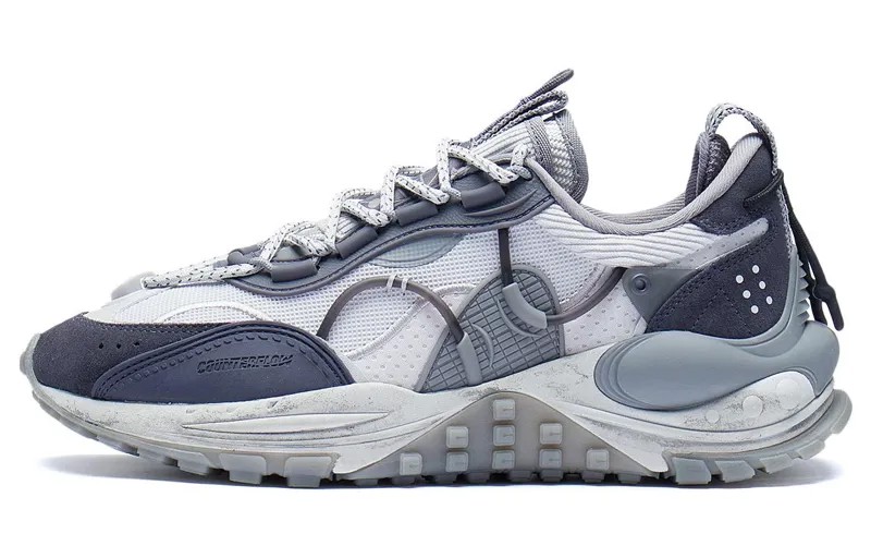 LINING CF Lifestyle Shoes Men Low-top Microcrystalline Gray/surface Ash