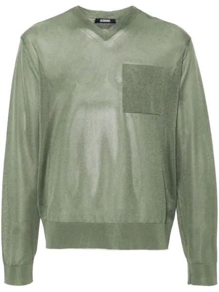 Jacquemus джемпер La Maille Paseo, зеленый