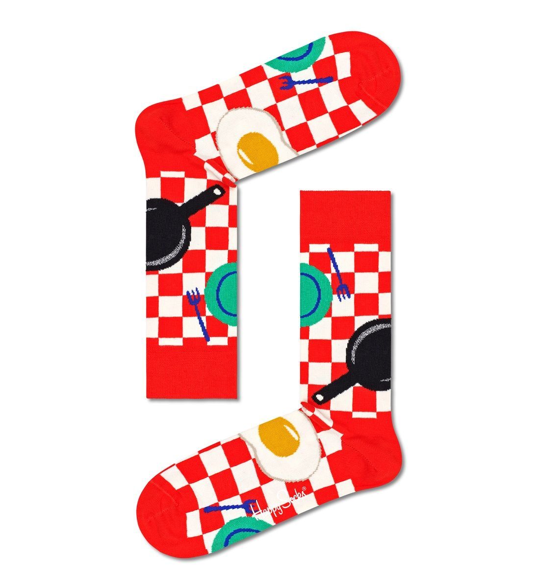 Носки унисекс Happy Socks EBI01 красные 25