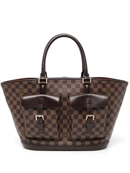Louis Vuitton сумка-тоут Damier Ebène Manosque GM 2006-го года