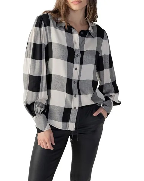 Рубашка Sanctuary Full Sleeve Plaid Shirt, цвет Toasted Marshmellow Check