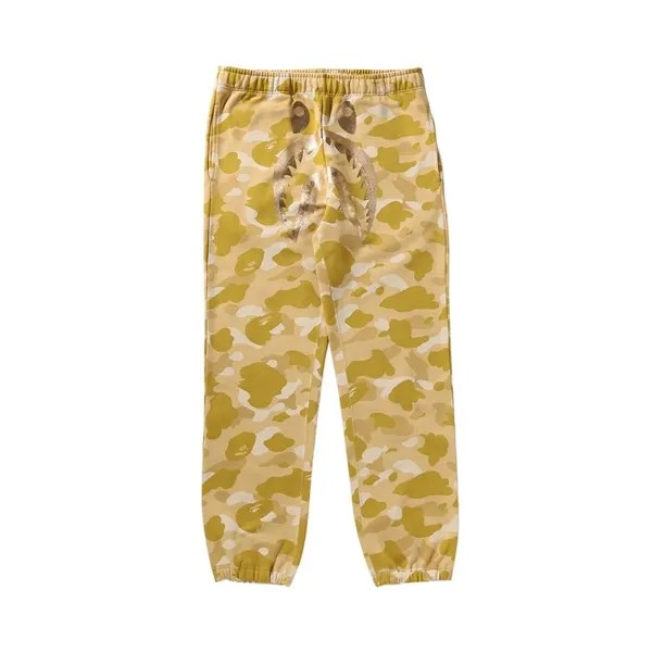 Спортивные брюки BAPE Color Camo Shark Sweatpants, желтый