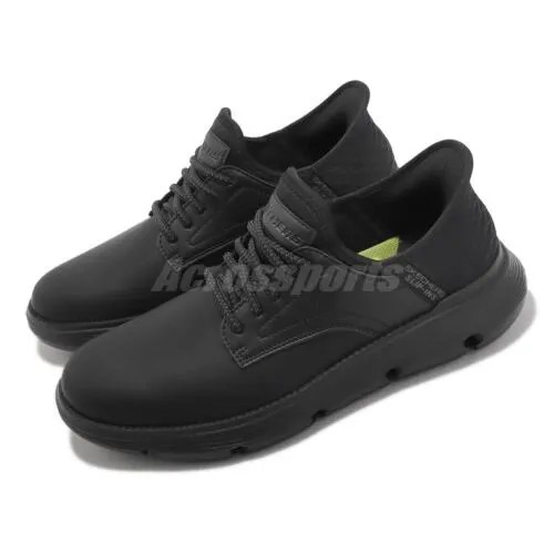 Черные мужские повседневные туфли Skechers Garza-Gervin Slip-In 205046-BBK