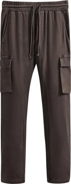 Спортивные брюки Kith Crystal Wash Interlock Cargo Bleecker Sweatpant 'Kindling', медный