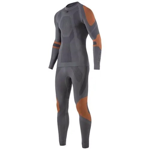Термобелье V-Motion комплект Alpinesports (м) серо-оранжевый XL