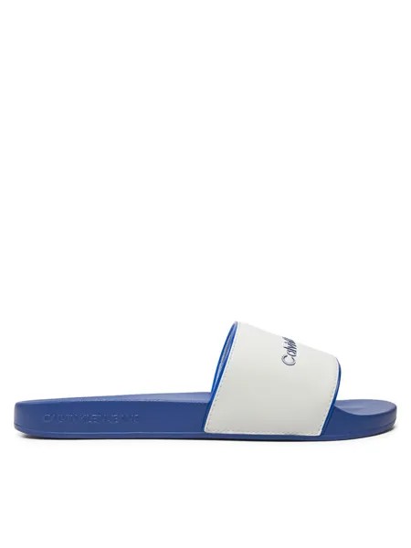 Шлепки Calvin Klein Jeans Slide Institutional, белый