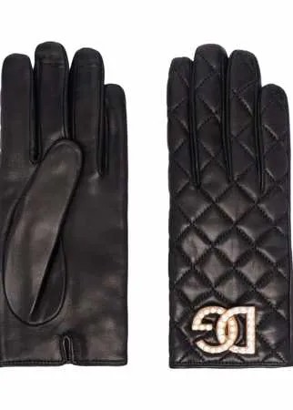 Dolce & Gabbana стеганые перчатки