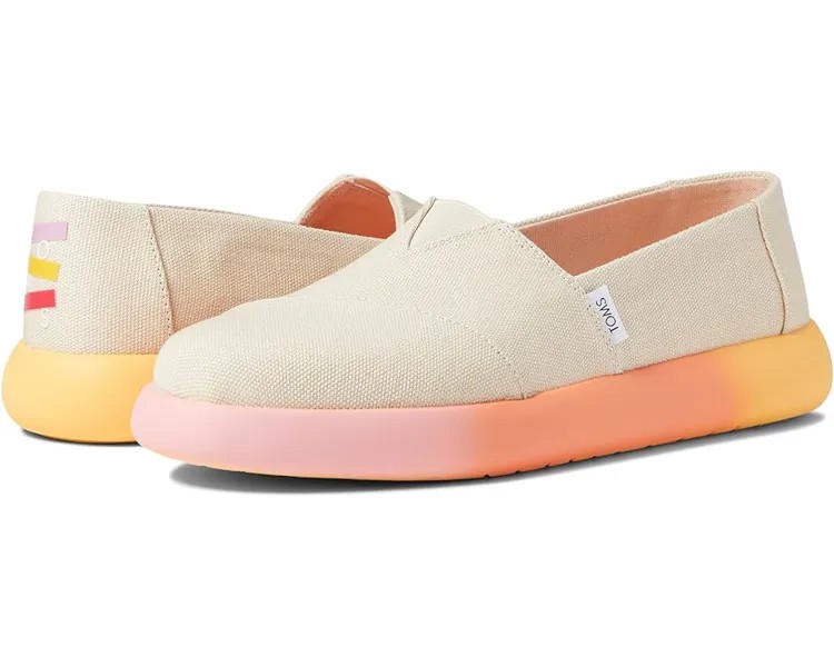 Кроссовки TOMS Alpargata Mallow, естественный