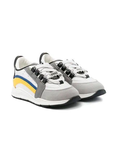Dsquared2 Kids кроссовки со вставками
