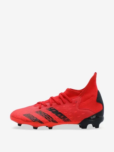 Бутсы для мальчиков adidas Predator Freak .3 FG J, Красный