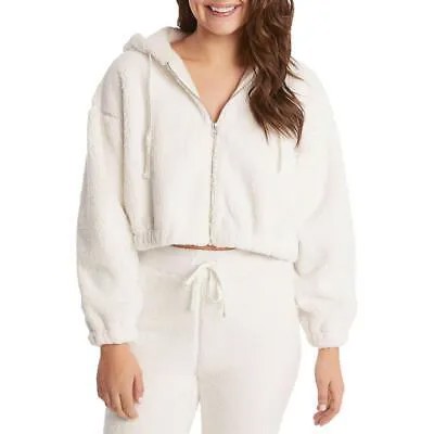 Уютная короткая флисовая куртка Splendid для женщин Bowie цвета слоновой кости M BHFO 5005
