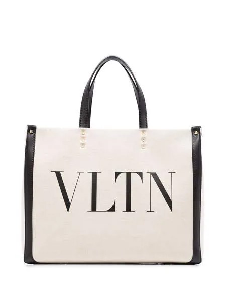 Valentino Garavani сумка-тоут с логотипом VLTN