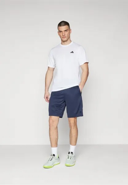 Спортивные шорты Tiro Wordmark Shorts adidas Sportswear, Legend чернильный/почти желтый