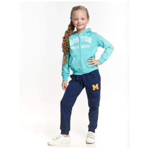 Спортивный костюм для девочки Mini Maxi, модель 2119, цвет бирюзовый, размер 140