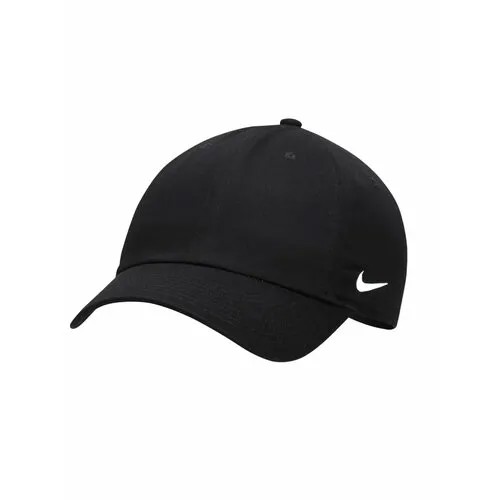 Кепка NIKE U Nk Club Cap U Cb Nby, размер S/M, черный