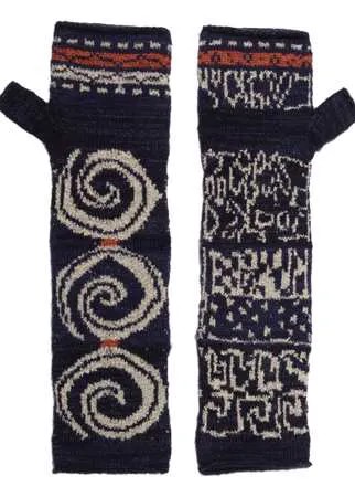 Kapital перчатки-митенки 2Ways из коллаборации с Ainu Kuba