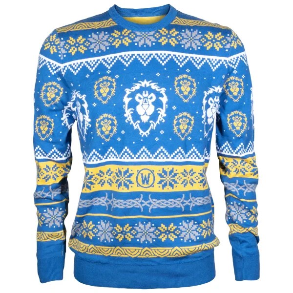 Свитер World of Warcraft Alliance Ugly Holiday Sweater (XL)