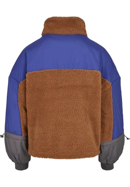 Флисовая куртка SHERPA TONE Urban Classics, фиолетовый
