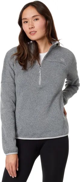 Куртка Front Range Fleece 1/2 Zip The North Face, цвет TNF Medium Grey Heather