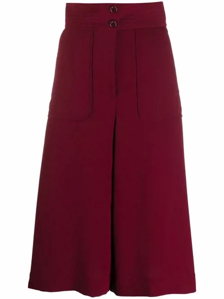 See by Chloé юбка А-силуэта с завышенной талией