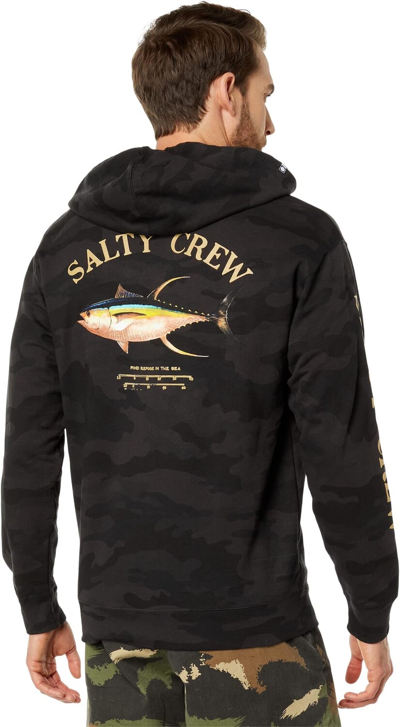 Толстовка Ahi Mount Hood Fleece Salty Crew, цвет Black Camo