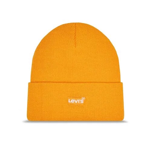 Шапка Levi's, размер OneSize, оранжевый