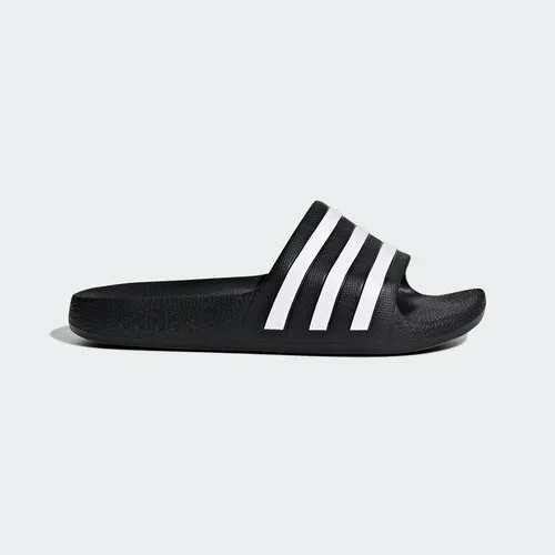 Шлепанцы adidas ADILETTE AQUA SLIDES KIDS, размер 11k UK, Core Black / Cloud White / Core Black