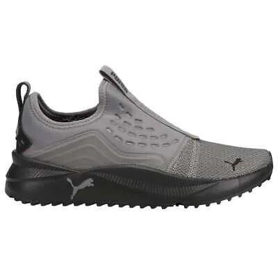 Puma Pacer Future Slip On Youth Boys Серые кроссовки Повседневная обувь 38265405