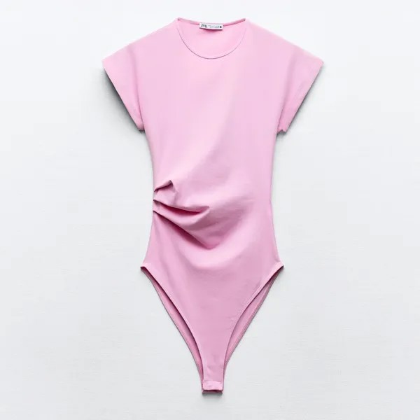 Боди Zara With Open Back, розовый