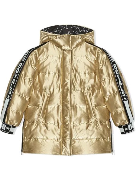 Dolce & Gabbana Kids Millennial Star padded coat