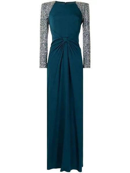 Jenny Packham вечернее платье с кристаллами
