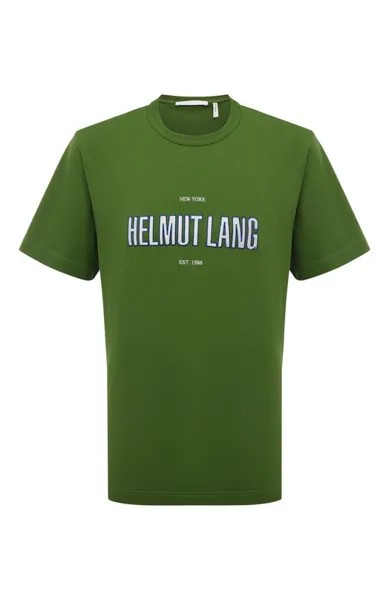 Хлопковая футболка Helmut Lang