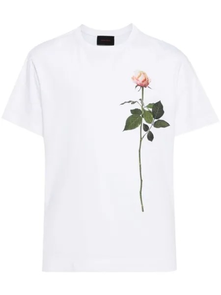 Simone Rocha футболка с принтом, белый