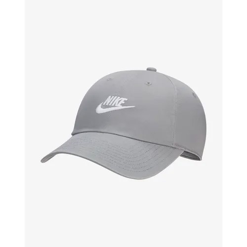 Кепка NIKE Club, размер L/XL, серый, белый