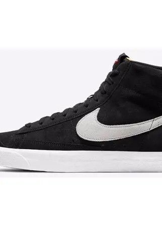 Кроссовки NIKE Blazer Mid '77 Suede размер 11.5, черный/photon dust