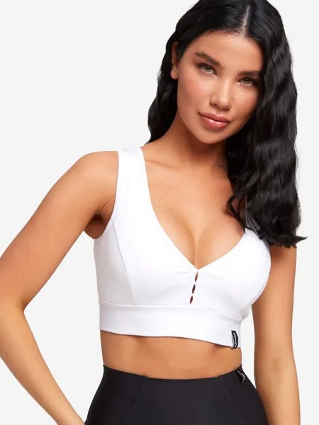 Топ Classic Cropped Total White, Белый