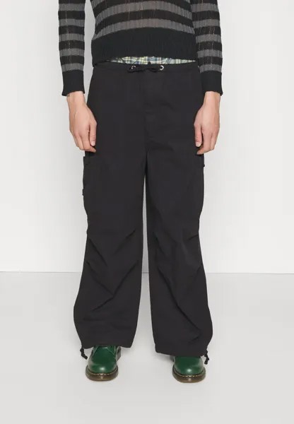 Брюки-карго Oversized Parachute Pants Jaded London, черный