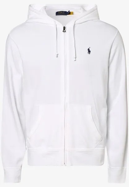 Толстовка на молнии SPA TERRY HODIE FULL-ZIP HOODIE Polo Ralph Lauren, weiß