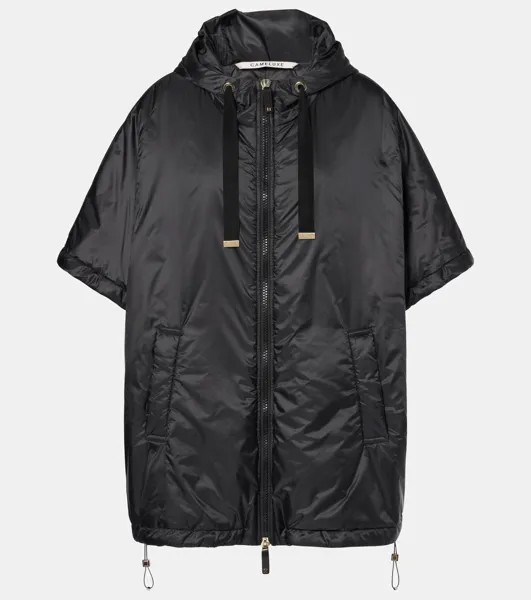 Утепленная накидка Cube Greenci Max Mara, черный