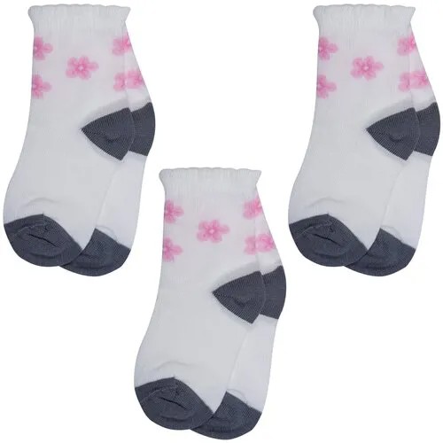Носки RuSocks 3 пары, размер 10-12, бежевый