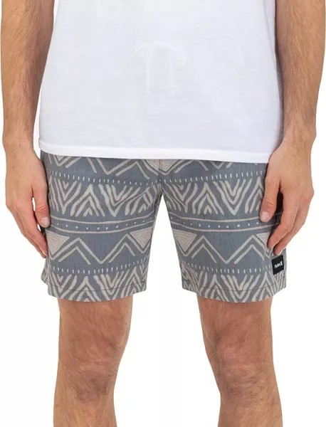 Мужские прогулочные шорты Hurley Phantom Naturals Classic Volley , темно-зеленый
