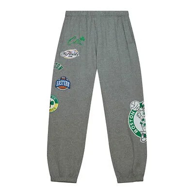 Mitchell - Ness NBA Boston Celtics City Collection Флисовые штаны Мужские серые