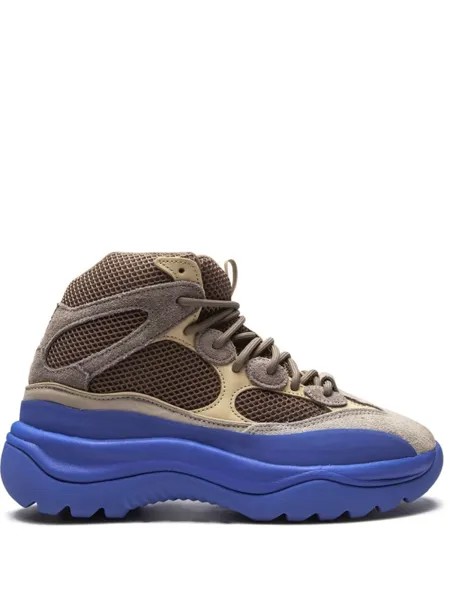 Ботинки дезерты YEEZY Taupe Blue adidas Yeezy, коричневый