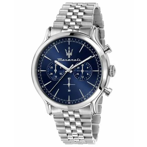 Наручные часы Maserati, серебряный, синий
